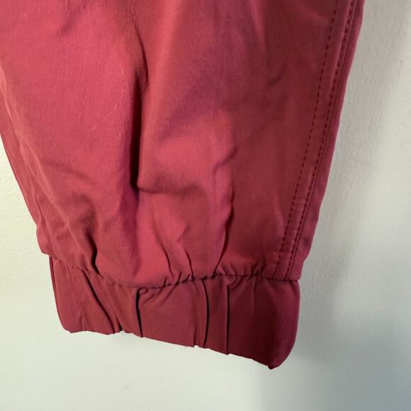 Women's Sightscape Horizon Stretch Pull-On Joggers SZ 16 Burgundy Red Athleisure - Picture 8 of 12